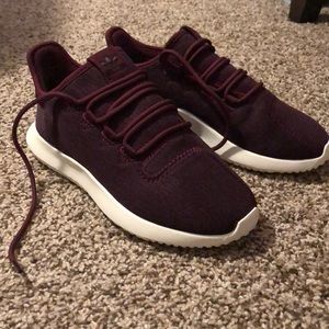 Beautiful maroon adidas